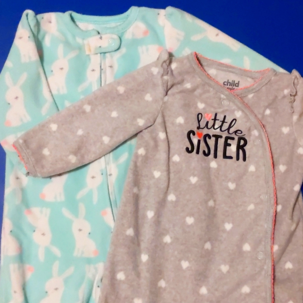 Fleece Baby PJs!